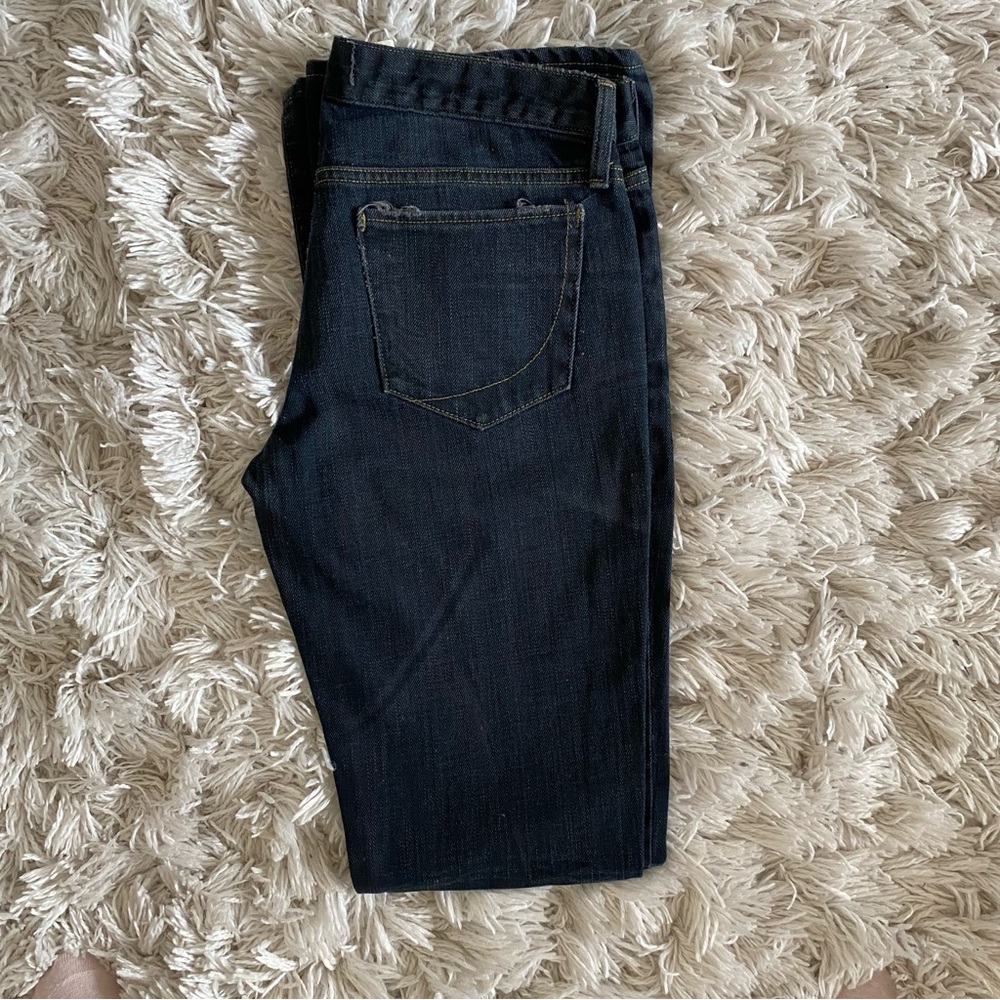 Paper Denim & Cloth Low Rise Bootcut Jeans Size 27 Black Made in Japan